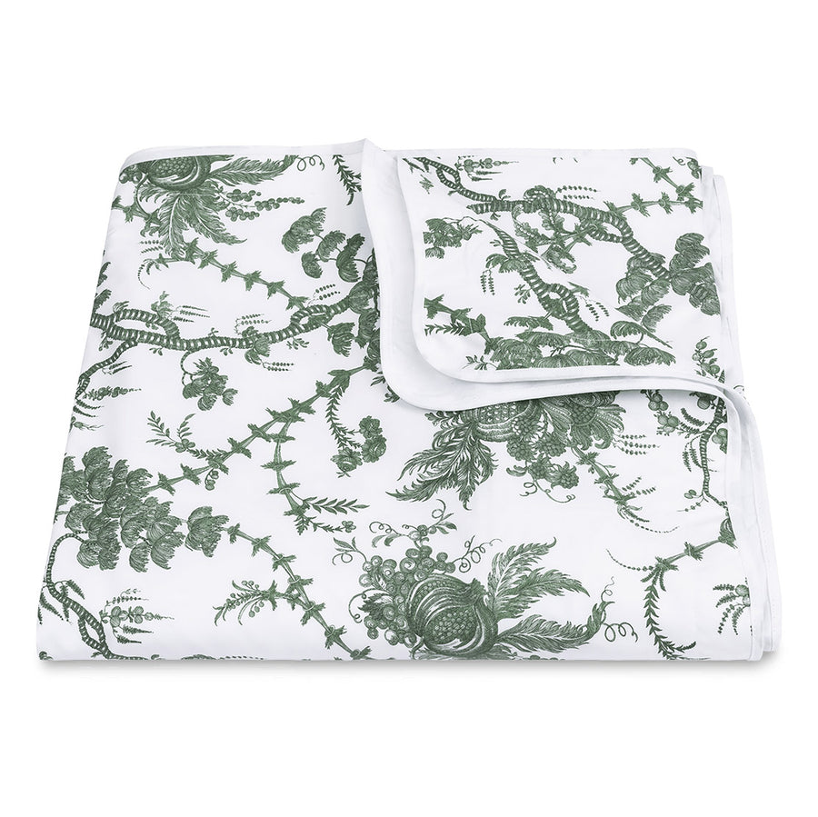 Matouk San Cristobal Green Duvet Cover