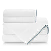 Peacock Alley Melody Navy Sheet Set