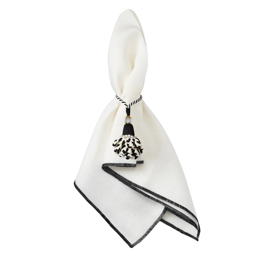 Mode Living Bel Air Black Napkin