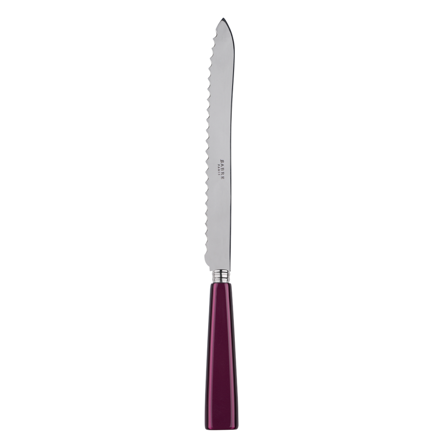 Sabre Paris Natura Aubergine Bread Knife