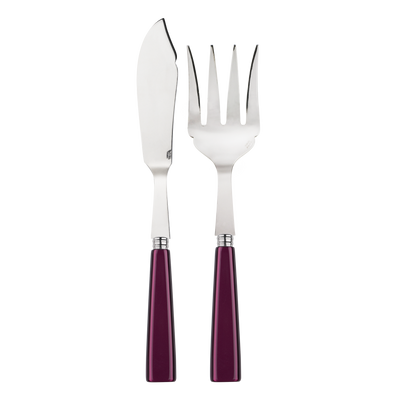 Sabre Paris Natura Aubergine Fish Serving Set