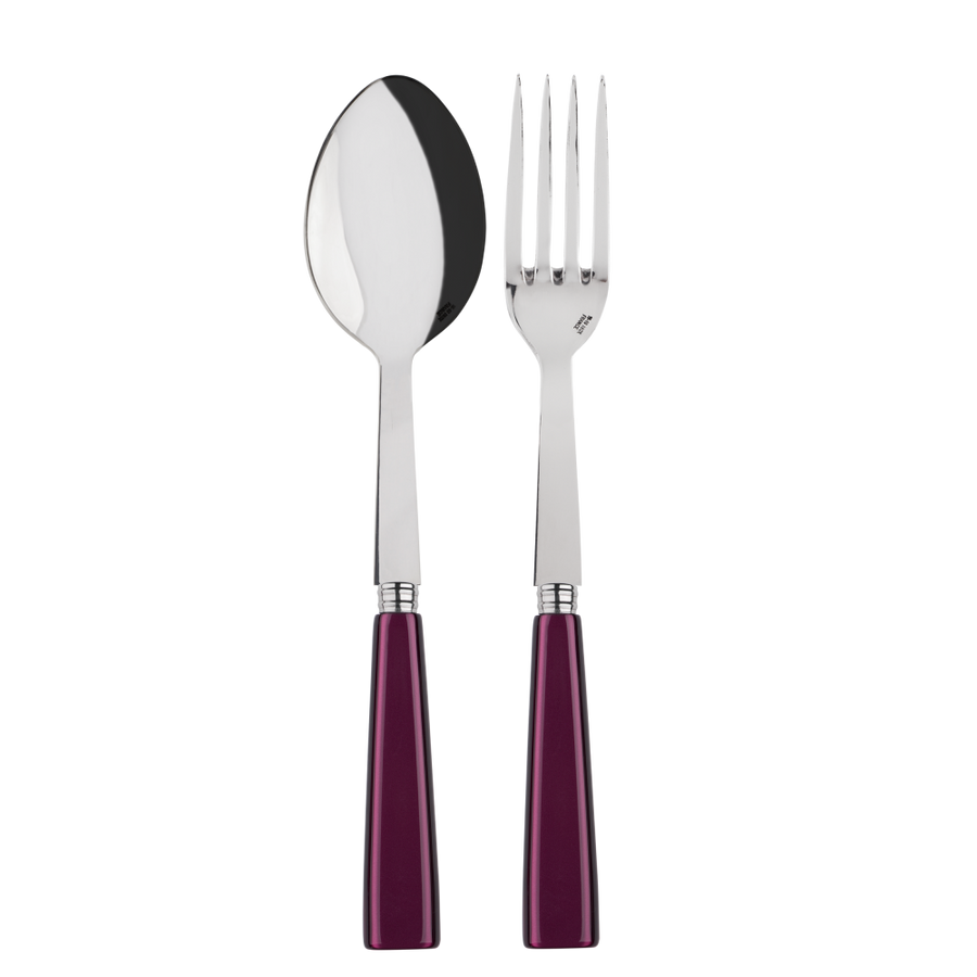 Sabre Paris Natura Aubergine Serving Set
