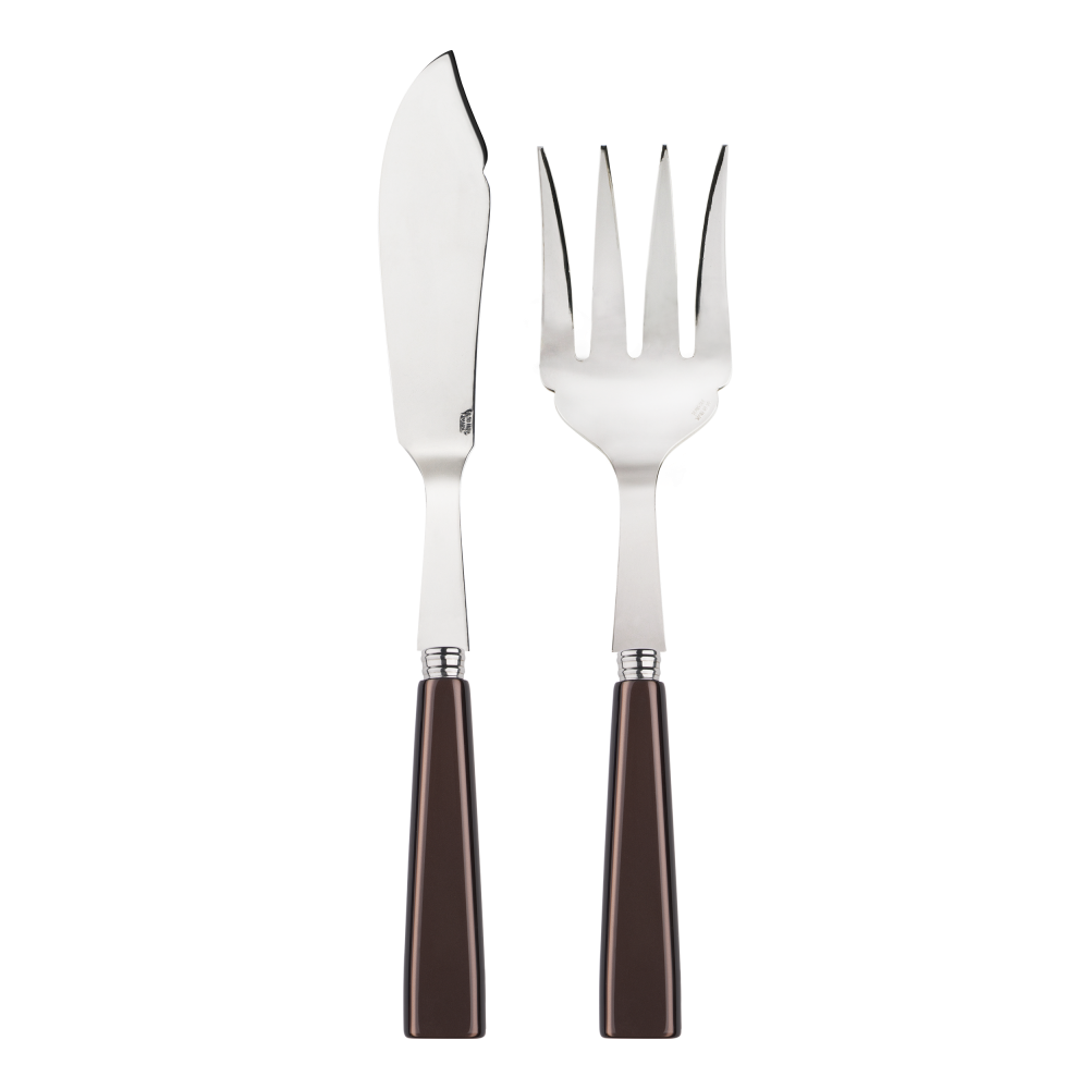 Sabre Paris Natura Brown Fish Serving Set