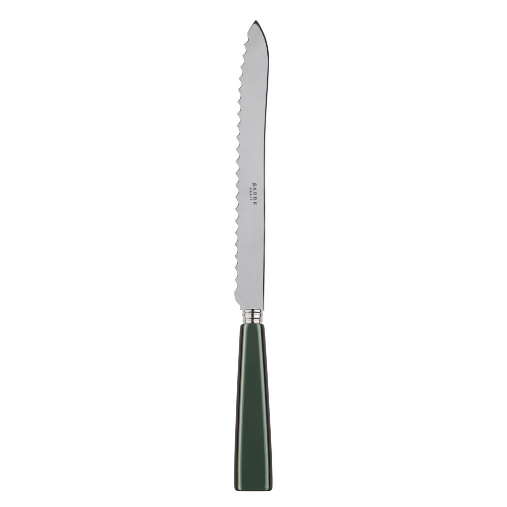 Sabre Paris Natura Dark Green Bread Knife