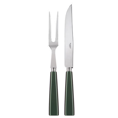 Sabre Paris Natura Dark Green Carving Set