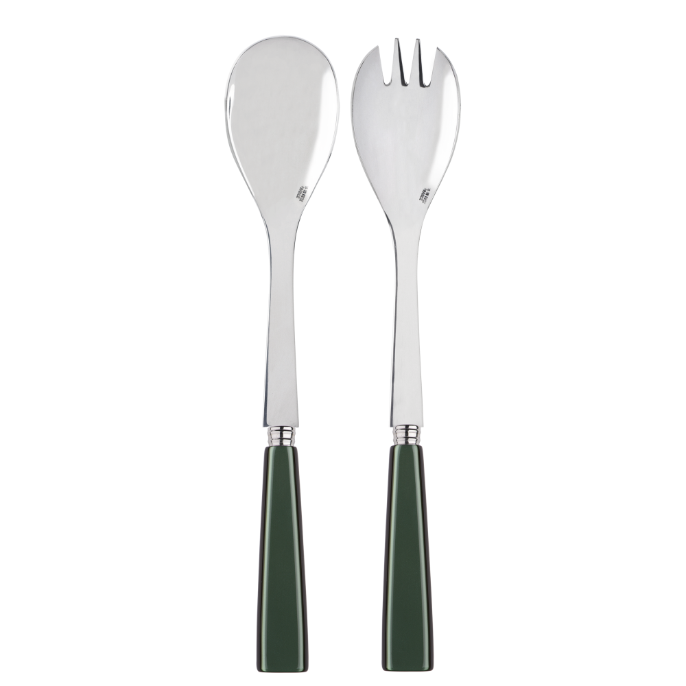 Sabre Paris Natura Dark Green Salad Set