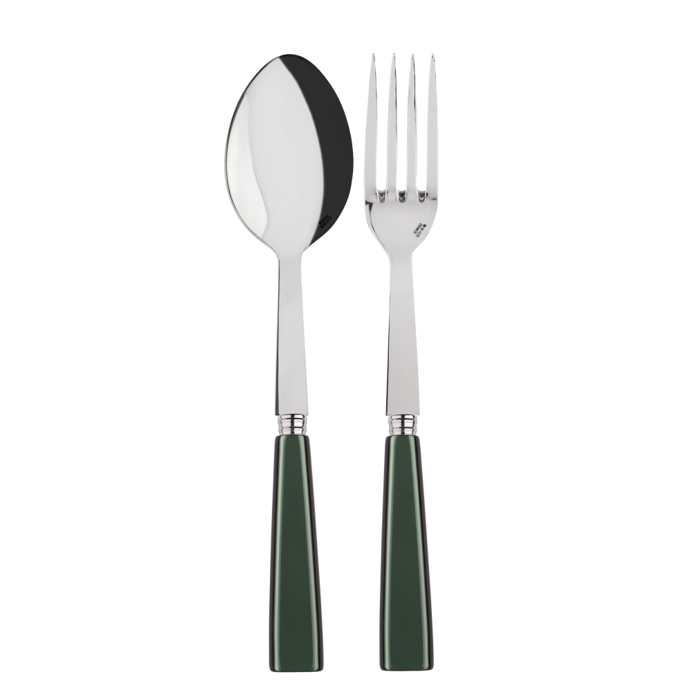 Sabre Paris Natura Dark Green Serving Set