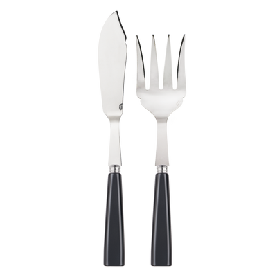 Sabre Paris Natura Dark Grey Fish Serving Set