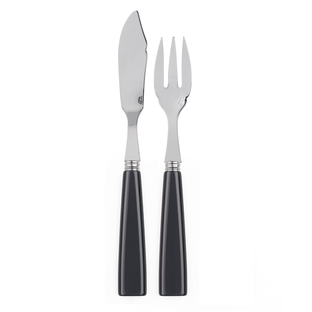Sabre Paris Natura Dark Grey Fish Set