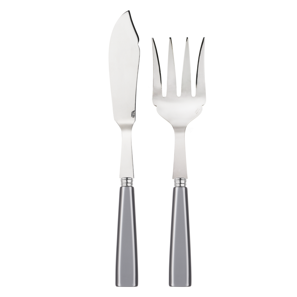 Sabre Paris Natura Grey Fish Serving Set