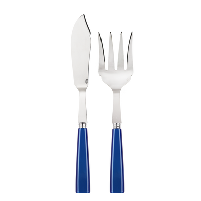 Sabre Paris Natura Lapis Blue Fish Serving Set