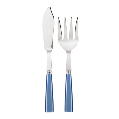 Sabre Paris Natura Light Blue Fish Serving Set