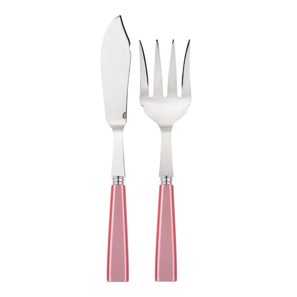Sabre Paris Natura Light Pink Fish Serving Set