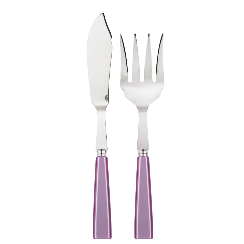 Sabre Paris Natura LIlac Fish Serving Set