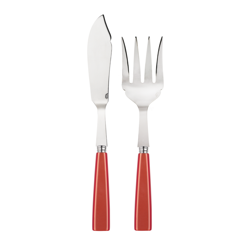 Sabre Paris Natura Orange Fish Serving Set