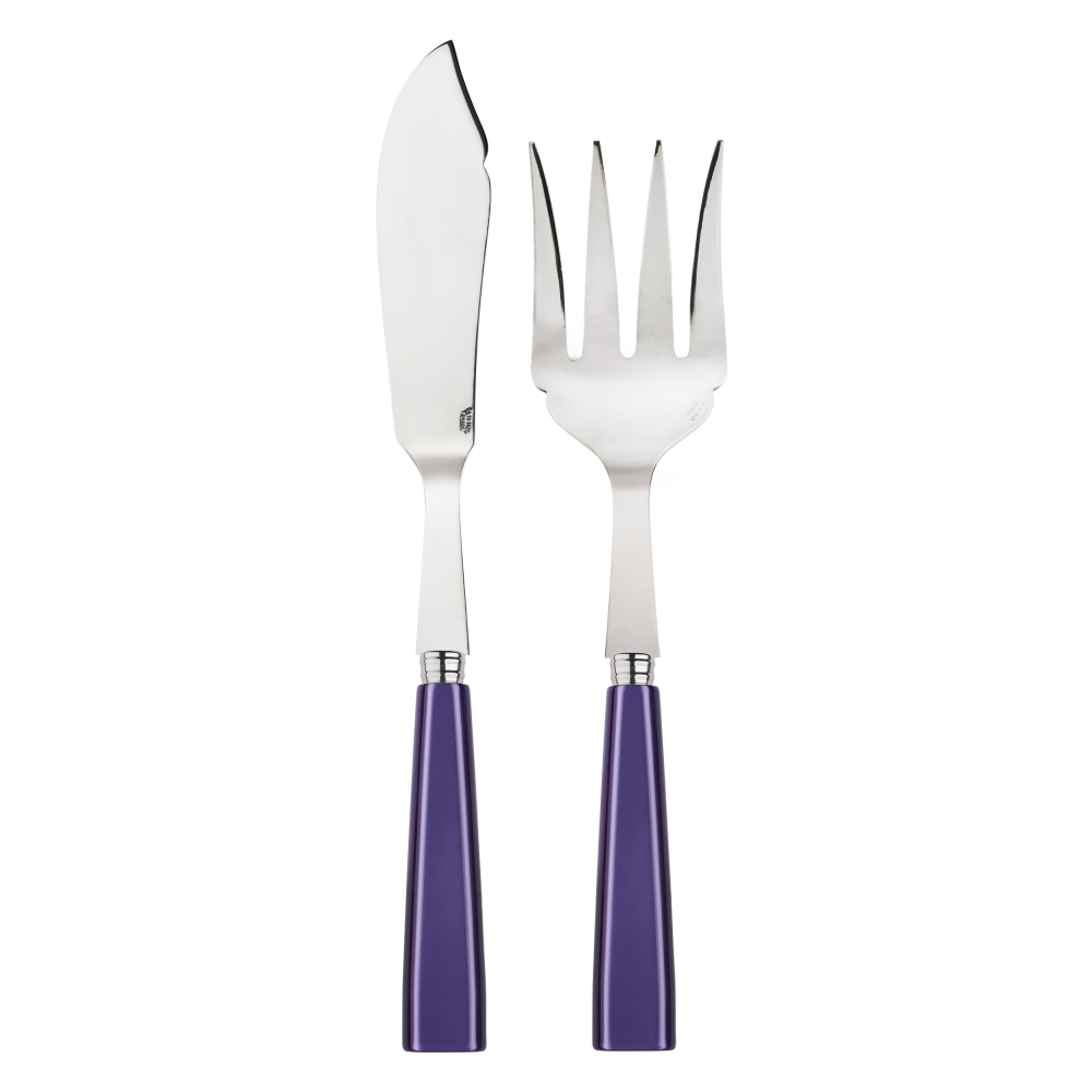 Sabre Paris Natura Purple Fish Serving Set