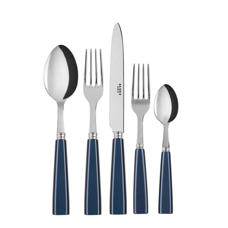 Sabre Paris Natura Steel Blue Place Setting