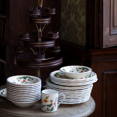 Gien Oiseaux de Paradis Dinnerware