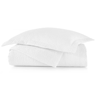 Peacock Alley Olivia White Coverlet
