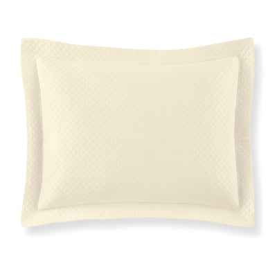 Peacock Alley Oxford Ivory Pillow Sham