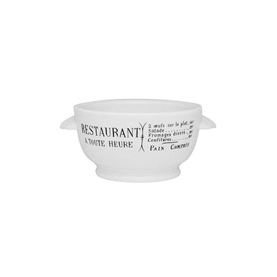 Pillivuyt Brasserie Eared Soup Bowl
