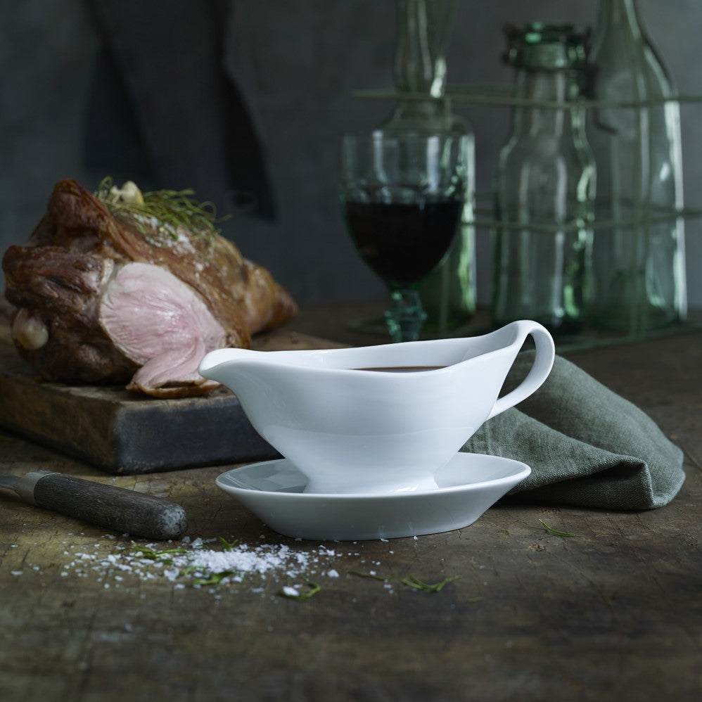 Pillivuyt Sauce Boat with Underplate