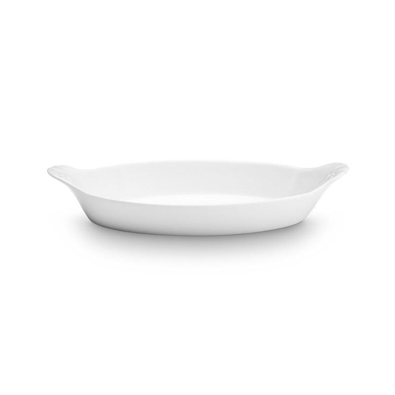 Small white dish top
