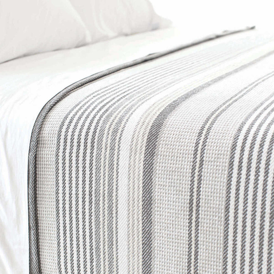 Pine Cone Hill Gradation Ticking Blanket