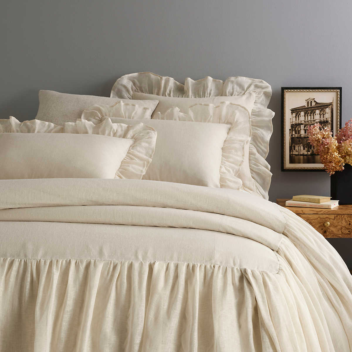 Pine Cone Hill Wilton Natural Bedspread