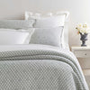 Pine Cone Hill Lodi Silver Matelasse Coverlet