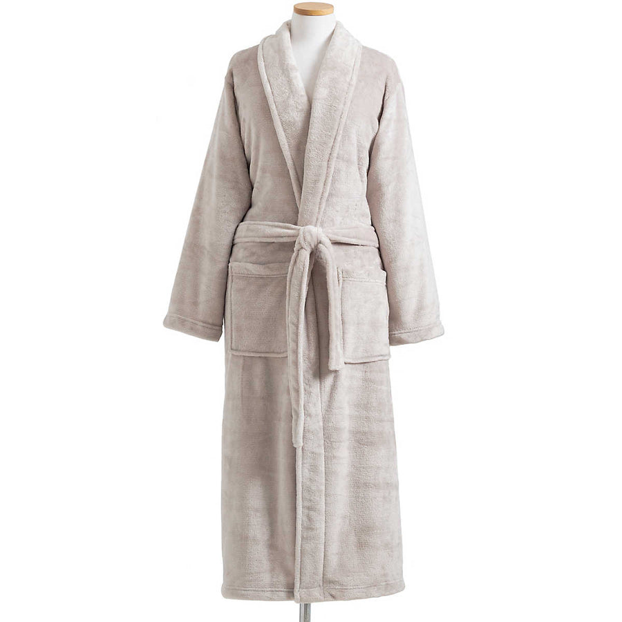 Pine Cone Hill Sheepy Fleece 2.0 Dove Grey Robe