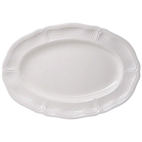 Gien Pont aux Choux White Medium Oval Platter