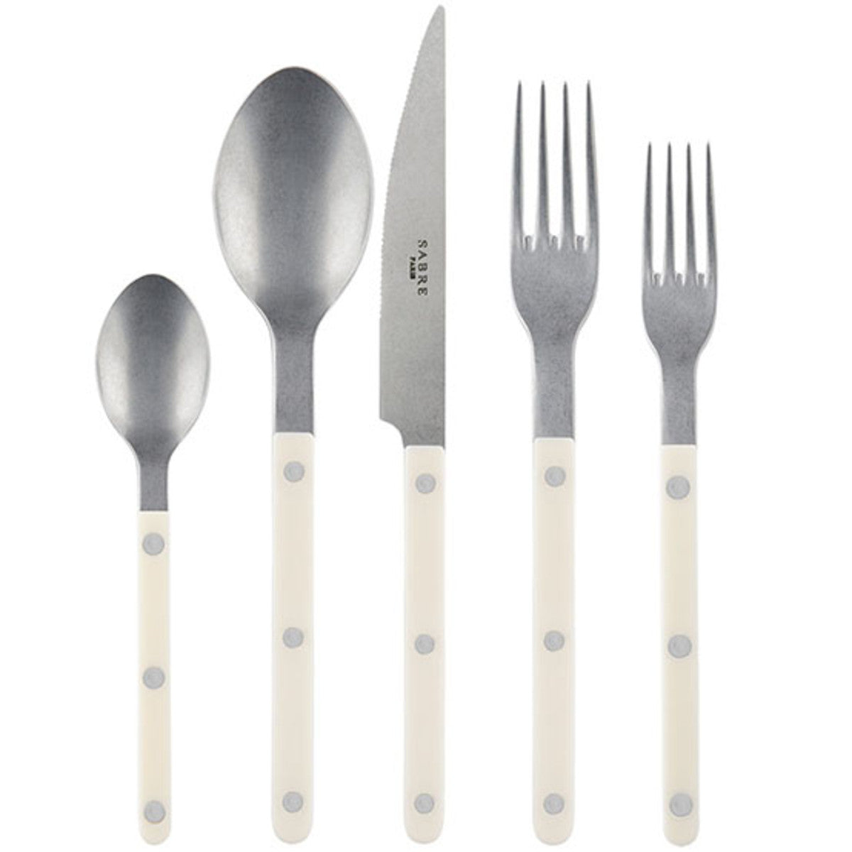 Sabre Paris Bistrot Vintage Ivory 5-piece Place Setting