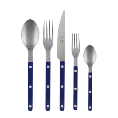 Sabre Paris Bistrot Vintage Navy Blue 5-piece Place Setting