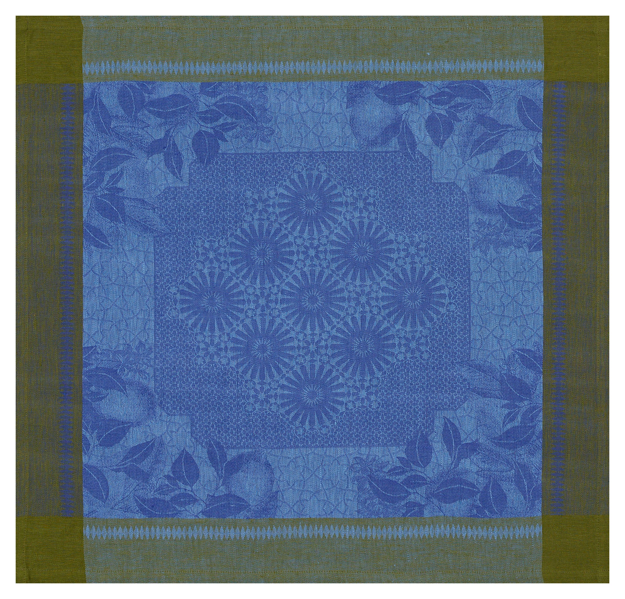 Le Jacquard Francais Jardin d'Orient Blue Napkin