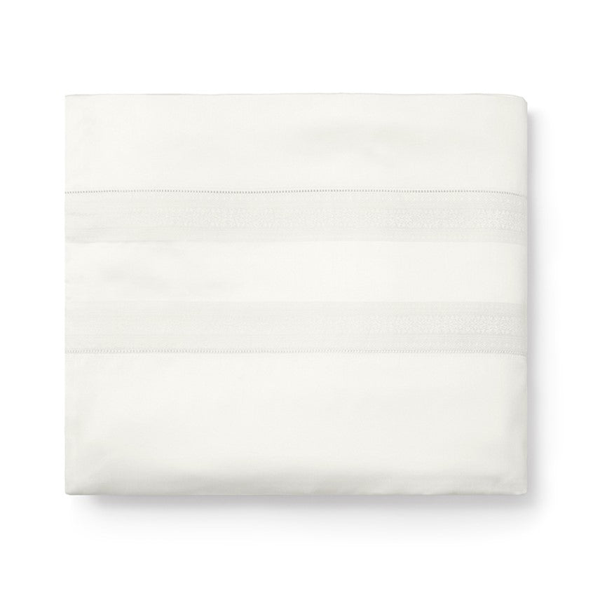 Sferra Capri Ivory Duvet Cover
