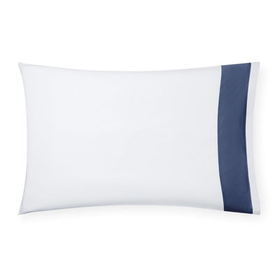 Sferra Casida White/Delft Pillowcase