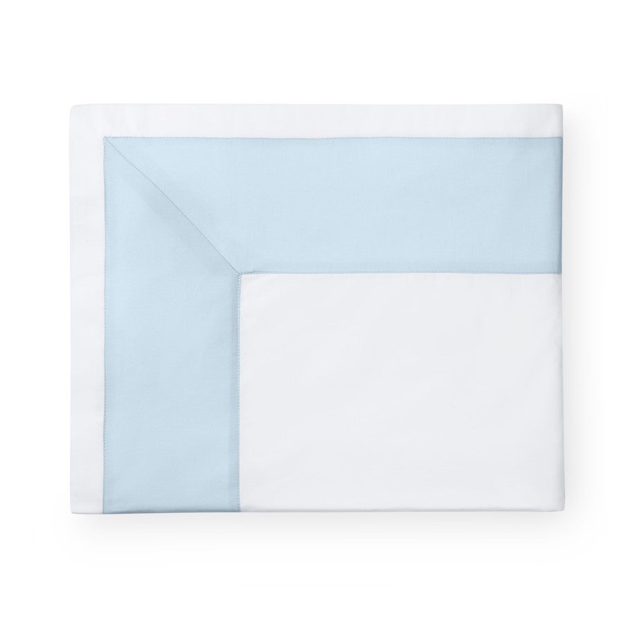 Sferra Casida White/Powder Flat Sheet