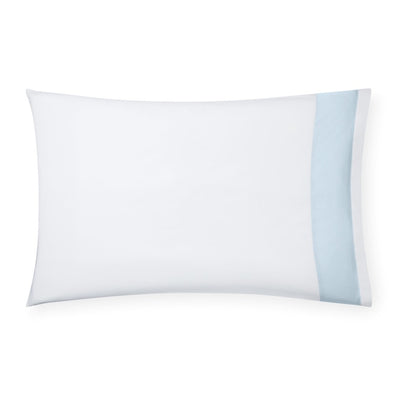 Sferra Casida White/Powder Pillowcase