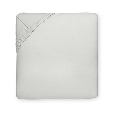 Sferra Celeste Fitted Sheet Grey