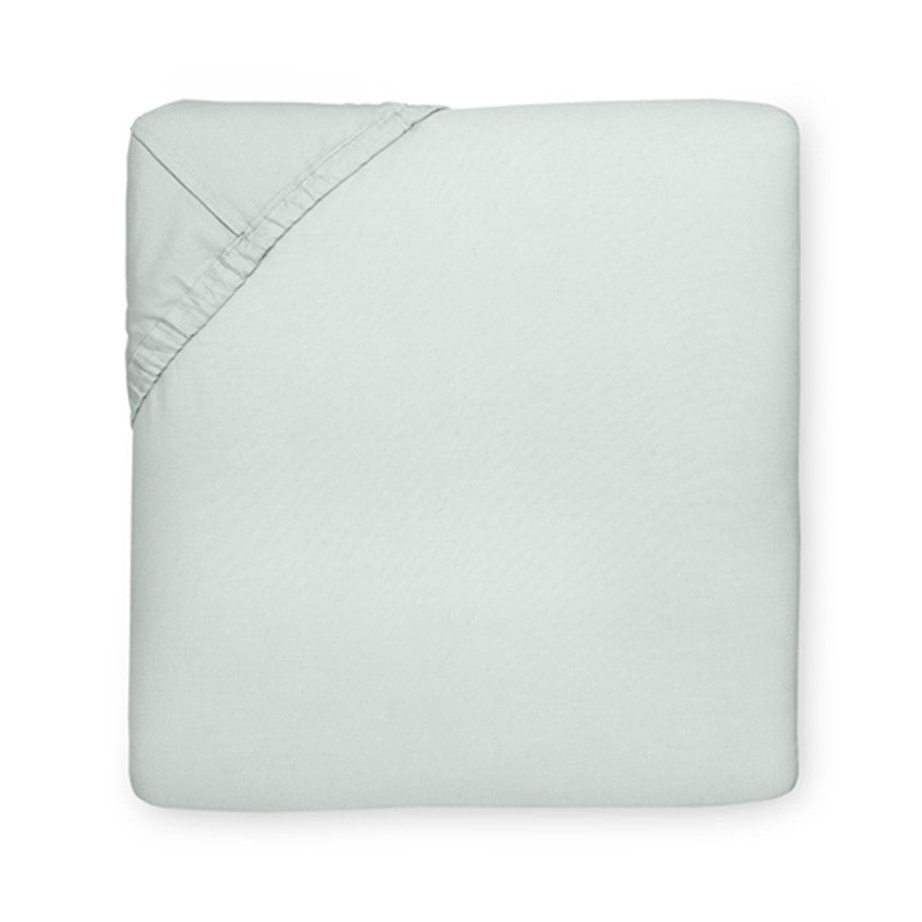 Sferra Celeste Silver Sage Fitted Sheet