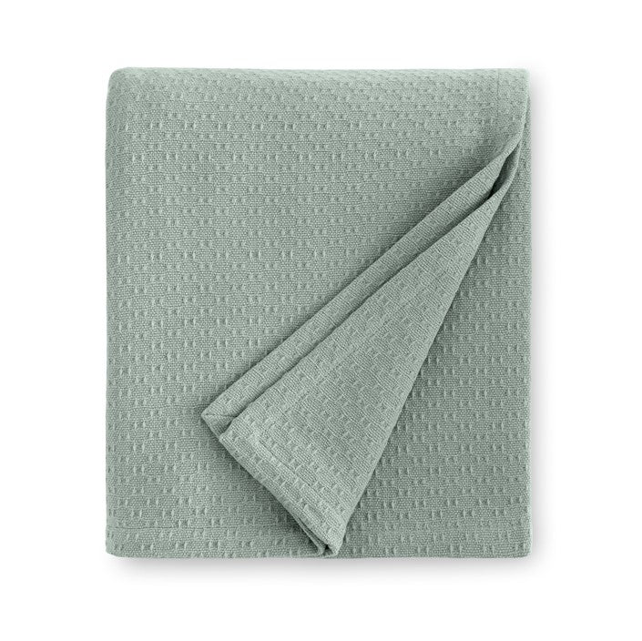 Sferra Cornio Seagreen Blanket
