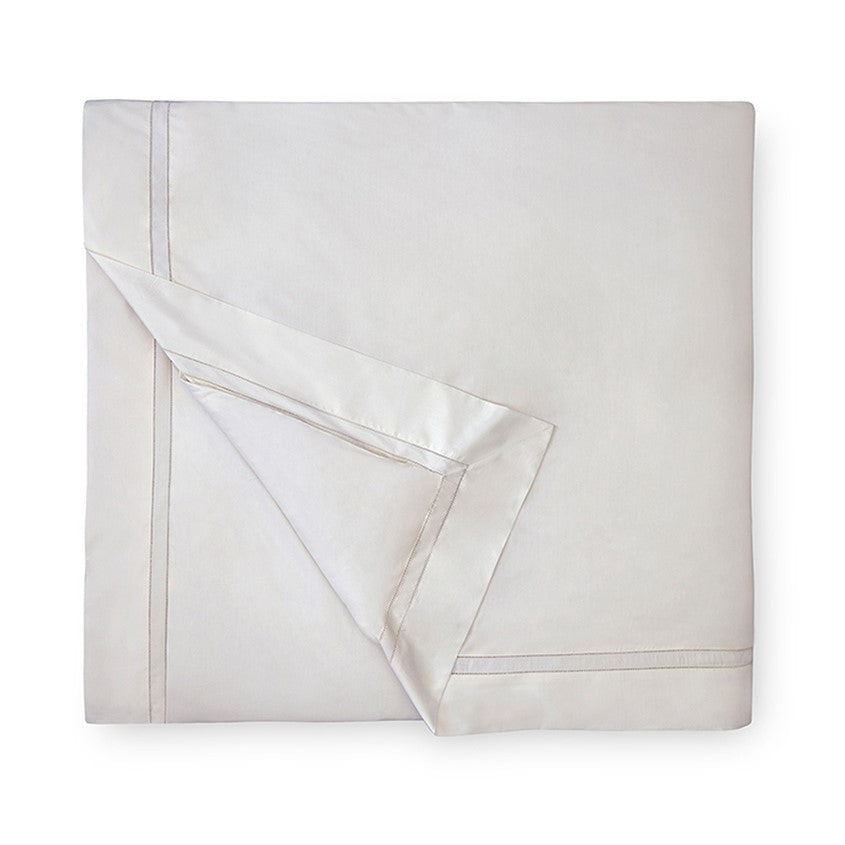 Sferra Finna Ivory Duvet Cover