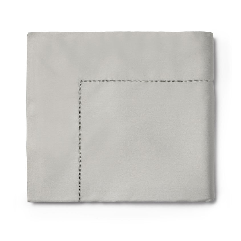 Sferra Fiona Grey Flat Sheet