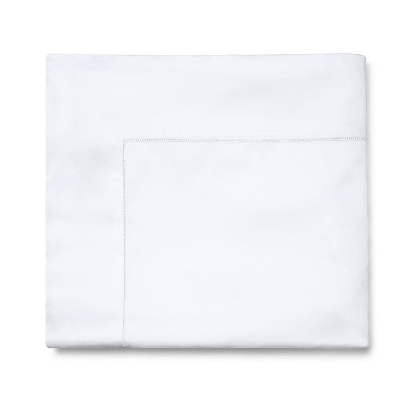 Sferra Fiona White Flat Sheet