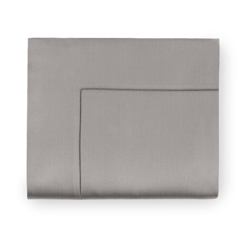 Sferra Giotto Grey Flat Sheet