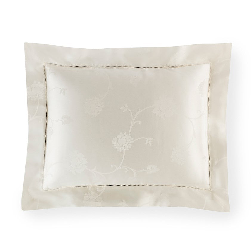 Sferra Giza 45 Jacquard Ivory Pillow Sham