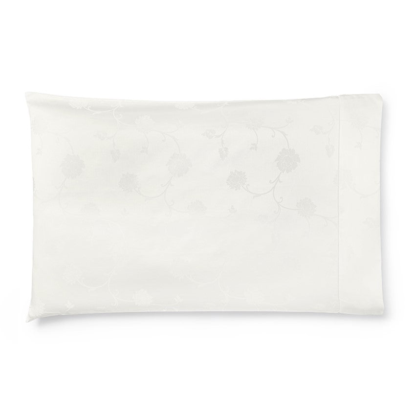 Sferra Giza 45 Jacquard Ivory Pillowcase