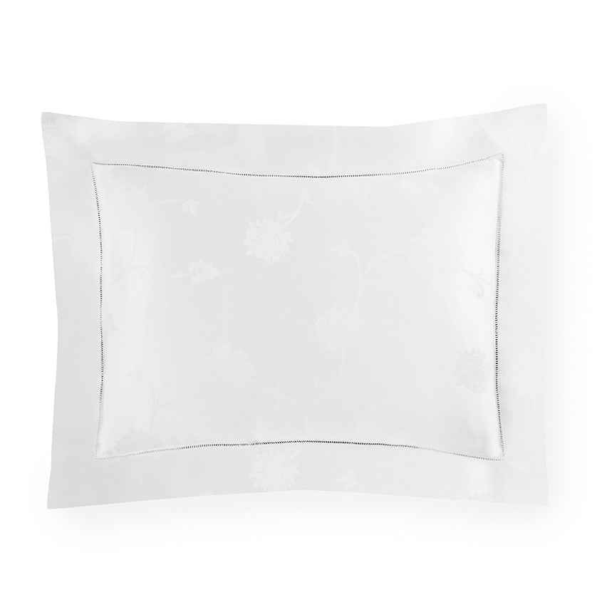 Sferra Giza 45 Jacquard White Pillow Sham