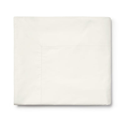 Sferra Giza 45 Percale Ivory Flat Sheet